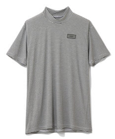 ZERO HALLIBURTON メランジ ボーダー モックネック シャツ ZHG-A4S5 82815 ゴルフウェア