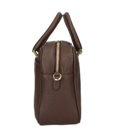 INTER-CHAUSSURES 【CHRISTIAN VILLA】ボックスシルエットレザーハンドバッグ