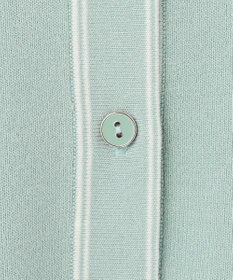 ANY SIS L 【アンサンブル対応】バイカラーニット カーディガン