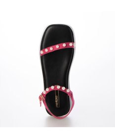 MODE ET JACOMO <noyau>パールデザイン厚底スポーツサンダル