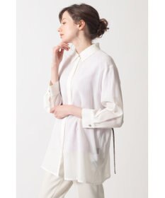 DAKS バックドローストリング コットンシャツ