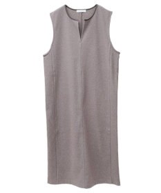 Green Parks 柄圧縮ポンチキーネックジャンスカ