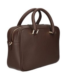 INTER-CHAUSSURES 【CHRISTIAN VILLA】ボックスシルエットレザーハンドバッグ