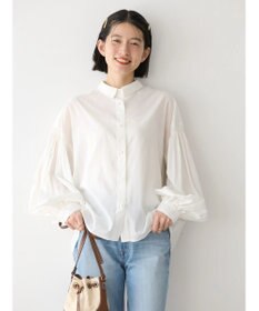 AMERICAN HOLIC ＵＶカット／接触冷感ギャザースリーブブラウス　