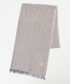 JOSEPH ABBOUD 【イタリア製】クレストドットジャガード ストール