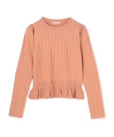 TOCCA IN ROMANCE ペプラム ニットプルオーバー