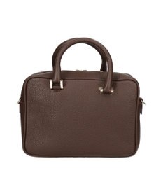 INTER-CHAUSSURES 【CHRISTIAN VILLA】ボックスシルエットレザーハンドバッグ