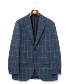 J.PRESS MEN 【NEWSTAGE】シルキーリファインドチェック ジャケット/総裏