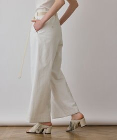 GRACE CONTINENTAL ストレッチワイドパンツ