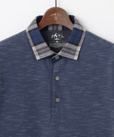 JOSEPH ABBOUD MOUNTAIN 【オーガニックコットン/JAPANファブリック】 スラブカノコ アウトドアポロ