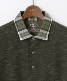 JOSEPH ABBOUD MOUNTAIN 【オーガニックコットン/JAPANファブリック】 スラブカノコ アウトドアポロ