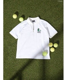 AMERICAN HOLIC ハーフジップポロシャツ／Ｐｅｔｅｒ　Ｐａｎ