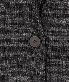 ICB L ミックスブッチャー バックスリットジレ