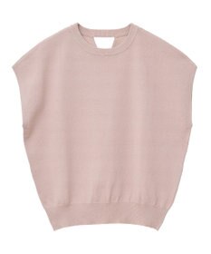 AMERICAN HOLIC 【接触冷感】ラメフレンチスリーブニットプルオーバー