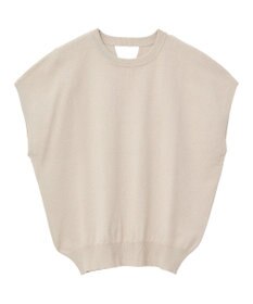 AMERICAN HOLIC 【接触冷感】ラメフレンチスリーブニットプルオーバー