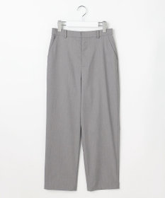 J.PRESS LADIES L SOFTシャンブレー テーパード パンツ