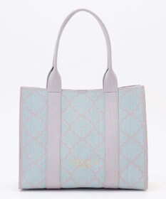 TOCCA 【大人百花掲載】【A4サイズ対応】CHECKER CLOVER KNITBAG ニットバッグ