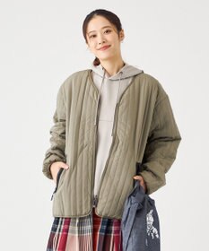 SHARE PARK LADIES 【UNISEX】キルティング蓄熱中綿 Ｖカーディガン（Mサイズ）
