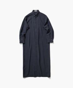 ATON SILK SUEDE | ボタンダウンシャツドレス