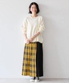 AMERICAN HOLIC バイパチサイドスリットニットプルオーバー