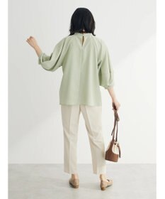 Green Parks 接触冷感　ラグランスリーブブラウス