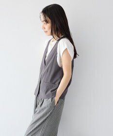 CRAFT STANDARD BOUTIQUE バックスリットショートベスト