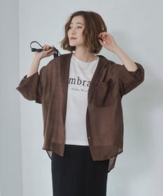 WEGO 【2026年春夏新作】シアーシャツ