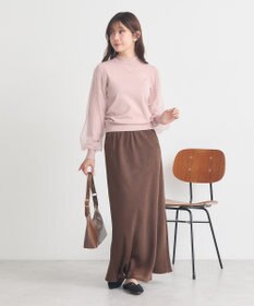 earth music&ecology レンチング(TM)エコヴェロ(TM)(マジョリカプリーツ)