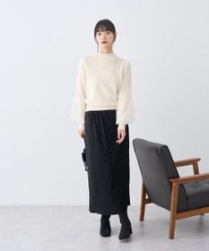 earth music&ecology レンチング(TM)エコヴェロ(TM)(マジョリカプリーツ)