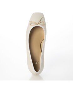 Riz raffinee <Riz raffinee>【WEB限定】スクエアトゥリボンパンプス