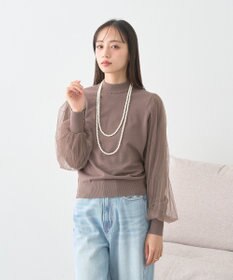 earth music&ecology レンチング(TM)エコヴェロ(TM)(マジョリカプリーツ)