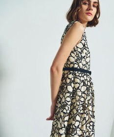 GRACE CONTINENTAL ローズレースドレス