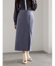 Te chichi スエードサイドZIPスカート