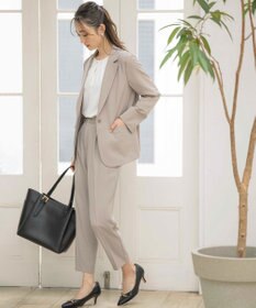 ANY SIS S 【UVカット / 接触冷感 / 吸水速乾】スマートビューティストレッチ テーパード パンツ