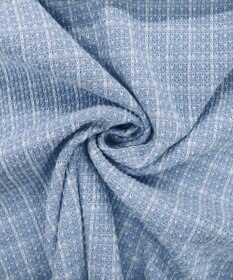 Tiaclasse 【洗える】ツイード2段フレアチュニックブラウス