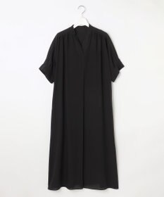 自由区 S 【接触冷感・UVケア・抗菌防臭・洗える】リヨセルポプリンシャツ ワンピース