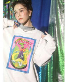 Green Parks ＦＡＮＴＡＳＩＡ／ポスタープリント裏毛プルオーバー