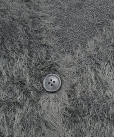 Green Parks シャギーＶネックカーディガン