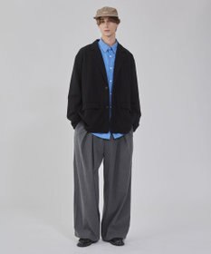 WEGO 【ユニセックス着用ITEM/MLサイズ展開】ボンディングスウェットテーラードジャケット