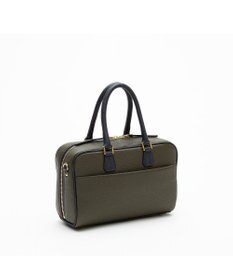 A.D.M.J. 【牛革】モーツァルト/バイカラーボストン25cm(ショルダーストラップ付)