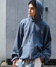 WEGO アシッドウォッシュバルーンパーカー