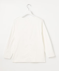 自由区 【洗える・ジャージー素材】フロントレースジャージー プルオーバー