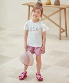 ANY KIDS 水陸両用 柄が浮き出る ショートパンツ