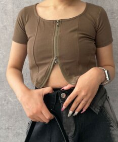 WEGO WジップカーブヘムT