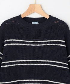 組曲 L 【先行予約】ボーダーレース ニット