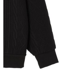 CRAFT STANDARD BOUTIQUE ケーブル柄カットカーディガン1