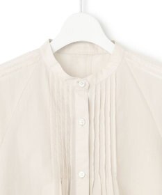 23区 L ナイロンコットンポプリン ボリュームスリーブ ブラウス