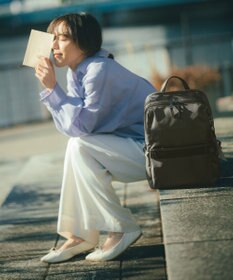 ACE BAGS & LUGGAGE W&.Day/Night リッカ2 スクエアリュック A4サイズ 13.3インチPC収納 19151 ダブルアンドデイナイト