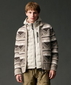 JOSEPH ABBOUD MOUNTAIN 【ペルー産ハイランドウール100％】ハイランドウールカウチンセーター