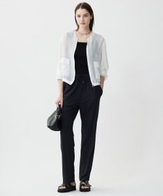 ICB 【洗える】Ta/Peメッシュ ブルゾン